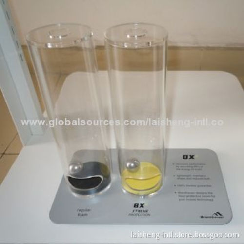 Counter acrylic display, customized colors, sizes, and designs are accepted